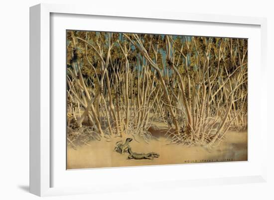 November - Virgin Scrub-Harold Sandys Williamson-Framed Giclee Print