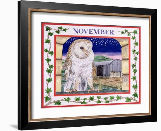 November-Catherine Bradbury-Framed Giclee Print