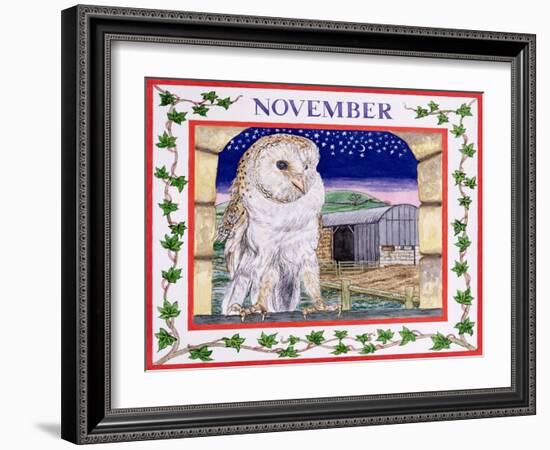 November-Catherine Bradbury-Framed Giclee Print