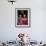 Novice Monk with Food Bowl and Utensils at Pathain Monastery, Sittwe, Burma, Myanmar-Nigel Pavitt-Framed Photographic Print displayed on a wall