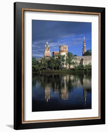 Novodevichy Monastery, Moscow, Russia-Demetrio Carrasco-Framed Photographic Print