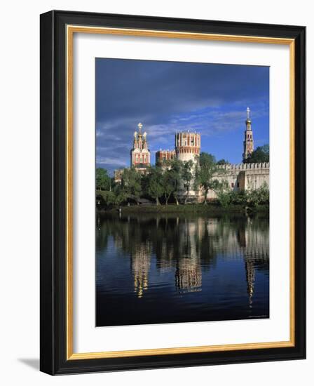 Novodevichy Monastery, Moscow, Russia-Demetrio Carrasco-Framed Photographic Print