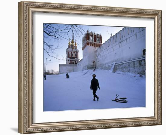 Novodevichy, Moscow, Russia-Demetrio Carrasco-Framed Photographic Print