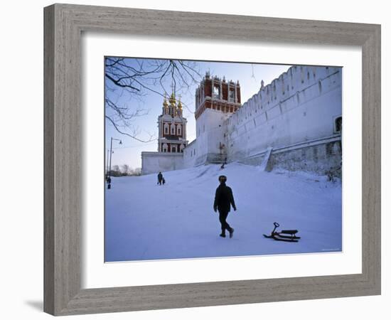 Novodevichy, Moscow, Russia-Demetrio Carrasco-Framed Photographic Print