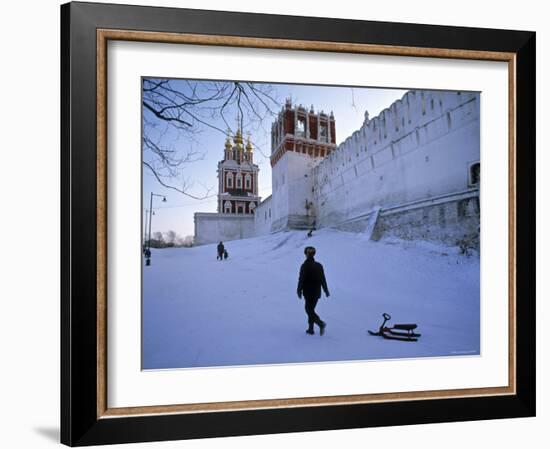 Novodevichy, Moscow, Russia-Demetrio Carrasco-Framed Photographic Print