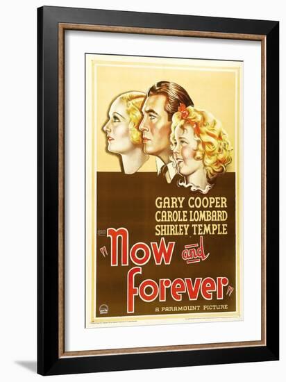 Now And Forever, 1934, Directed by Henry Hathaway-null-Framed Giclee Print