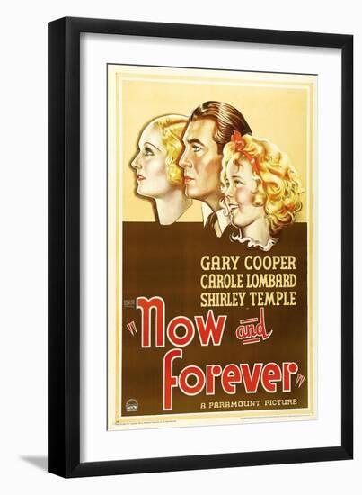 Now And Forever, 1934, Directed by Henry Hathaway-null-Framed Giclee Print