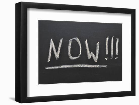 Now Concept-Yury Zap-Framed Photographic Print