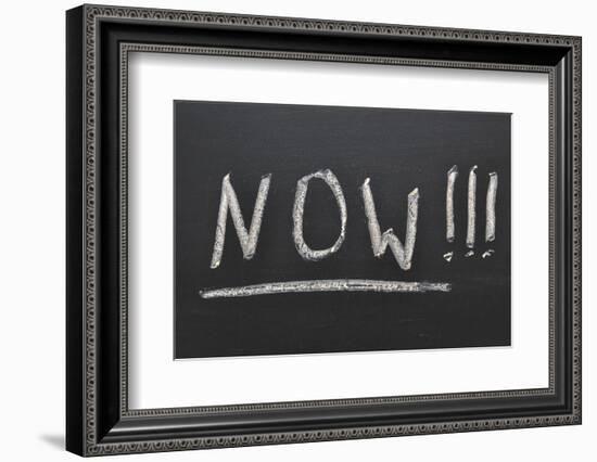 Now Concept-Yury Zap-Framed Photographic Print