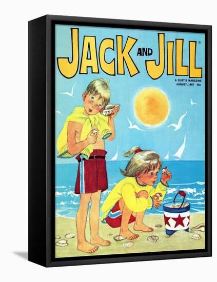 Now Hear This - Jack and Jill, August 1967-Ann Eshner-Framed Premier Image Canvas