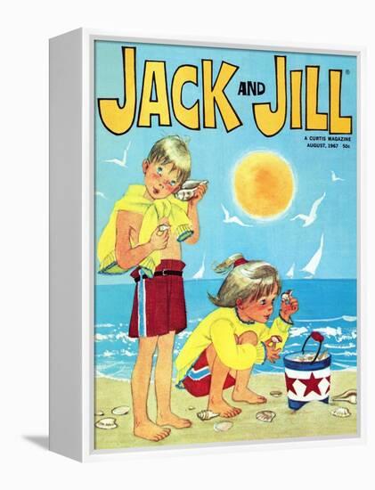 Now Hear This - Jack and Jill, August 1967-Ann Eshner-Framed Premier Image Canvas