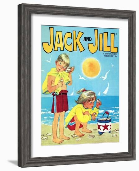 Now Hear This - Jack and Jill, August 1967-Ann Eshner-Framed Giclee Print