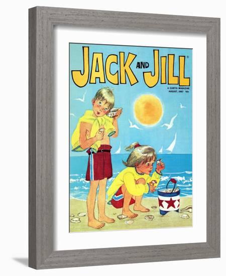 Now Hear This - Jack and Jill, August 1967-Ann Eshner-Framed Giclee Print