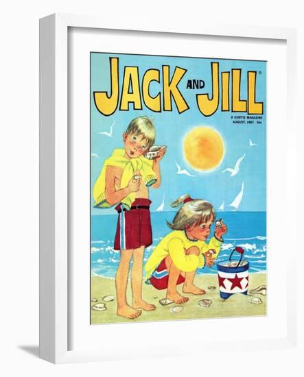 Now Hear This - Jack and Jill, August 1967-Ann Eshner-Framed Premium Giclee Print