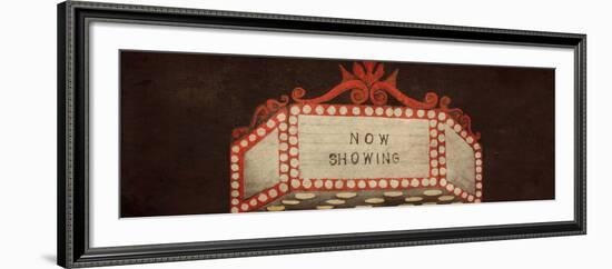 Now Showing Marquee-Gina Ritter-Framed Art Print