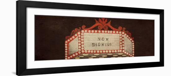 Now Showing Marquee-Gina Ritter-Framed Art Print