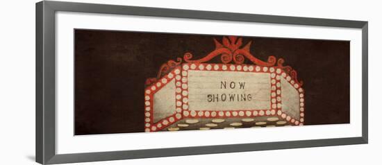 Now Showing Marquee-Gina Ritter-Framed Art Print