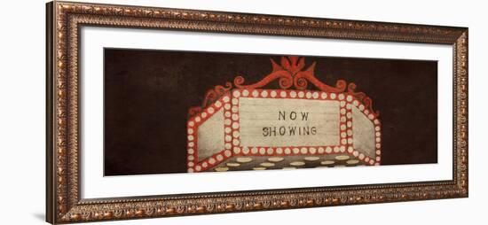 Now Showing Marquee-Gina Ritter-Framed Art Print