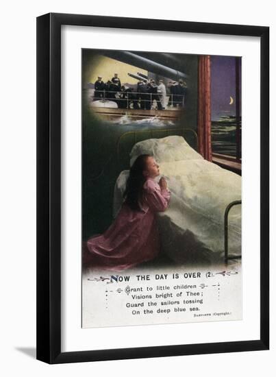 Now the Day Is over-null-Framed Art Print