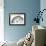 Now The Right Time Concept Clock-donskarpo-Framed Art Print displayed on a wall