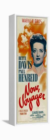 NOW, VOYAGER, top from left: Bette Davis, Paul Henreid, bottom: Bette Davis, 1942-null-Framed Stretched Canvas