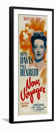 NOW, VOYAGER, top from left: Bette Davis, Paul Henreid, bottom: Bette Davis, 1942-null-Framed Art Print