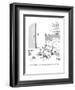 "Now we just have to sit back and wait for the Fed to bail us out." - New Yorker Cartoon-Christopher Weyant-Framed Premium Giclee Print