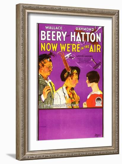 Now We're in the Air, 1927-null-Framed Art Print