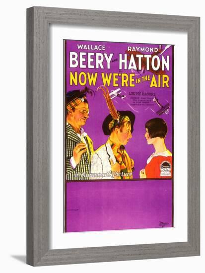 Now We're in the Air, 1927-null-Framed Art Print