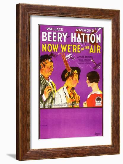 Now We're in the Air, 1927-null-Framed Art Print