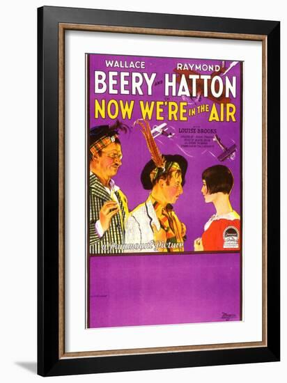 Now We're in the Air, 1927-null-Framed Art Print