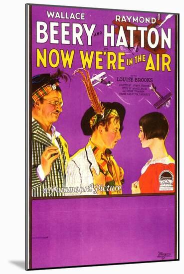 Now We're in the Air, 1927-null-Mounted Art Print