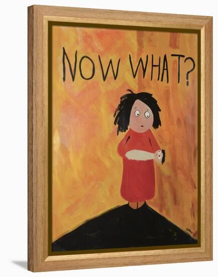 Now What-Jennie Cooley-Framed Premier Image Canvas