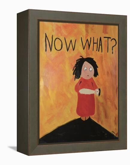 Now What-Jennie Cooley-Framed Premier Image Canvas