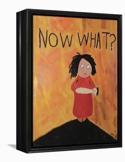 Now What-Jennie Cooley-Framed Premier Image Canvas