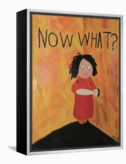 Now What-Jennie Cooley-Framed Premier Image Canvas