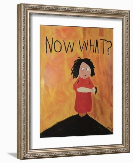 Now What-Jennie Cooley-Framed Giclee Print