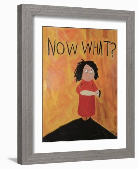 Now What-Jennie Cooley-Framed Giclee Print