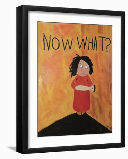 Now What-Jennie Cooley-Framed Giclee Print