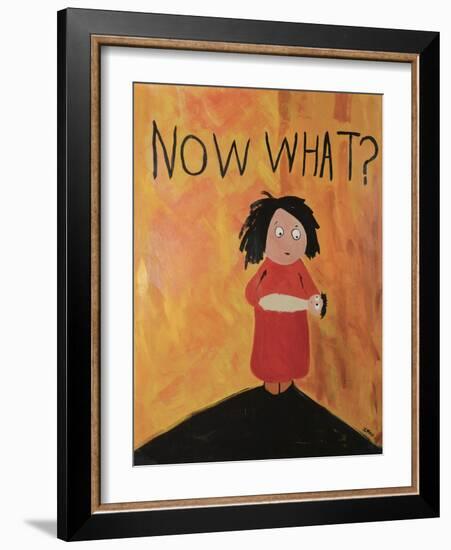 Now What-Jennie Cooley-Framed Giclee Print