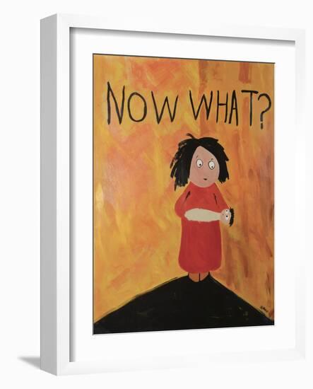 Now What-Jennie Cooley-Framed Giclee Print