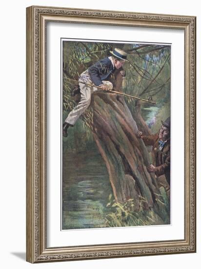 Now, You Come Down This Minute-Harold Copping-Framed Giclee Print