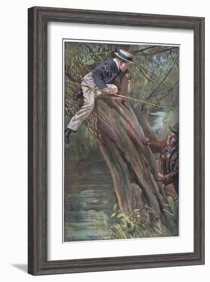 Now, You Come Down This Minute-Harold Copping-Framed Giclee Print