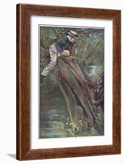 Now, You Come Down This Minute-Harold Copping-Framed Giclee Print