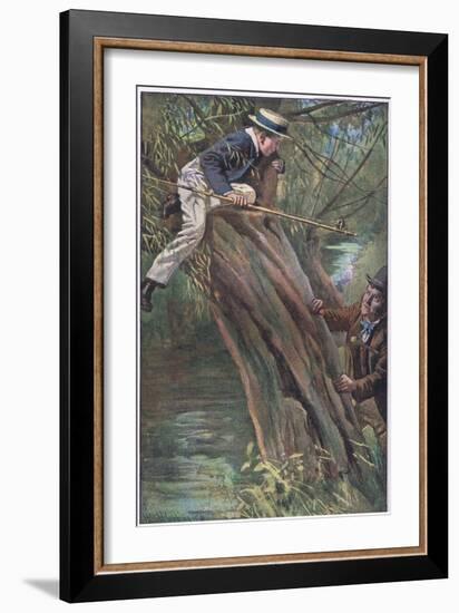 Now, You Come Down This Minute-Harold Copping-Framed Giclee Print