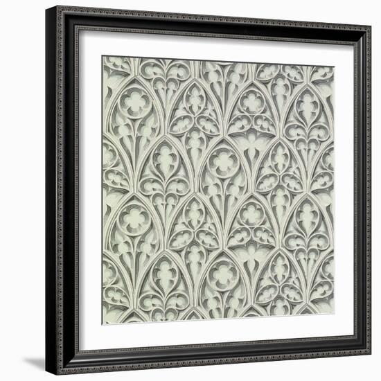 Nowton Court; Reproduction Wallpaper by Cole & Co from an Original, 1840 for Nowton Court-null-Framed Giclee Print