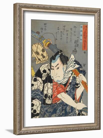 Nozarashi Gosuke-Kuniyoshi Utagawa-Framed Giclee Print