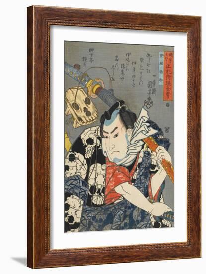 Nozarashi Gosuke-Kuniyoshi Utagawa-Framed Giclee Print