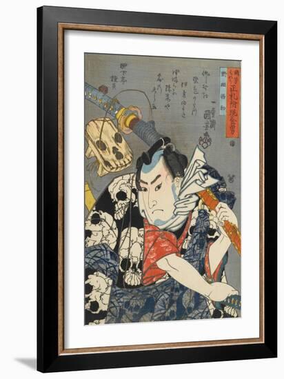 Nozarashi Gosuke-Kuniyoshi Utagawa-Framed Giclee Print