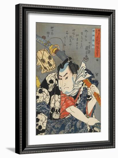 Nozarashi Gosuke-Kuniyoshi Utagawa-Framed Giclee Print